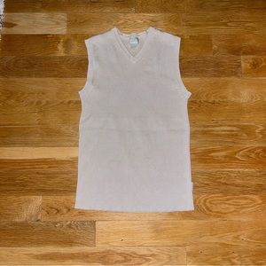 Vintage Castro Men Essentials Cream Vest
